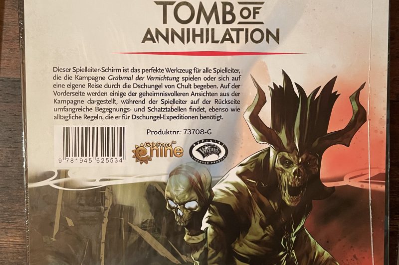 D&D 5 – Grabmal der Vernichtung  | Komplettpaket