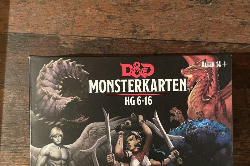 D&D 5 – Monsterkarten HG 6-16