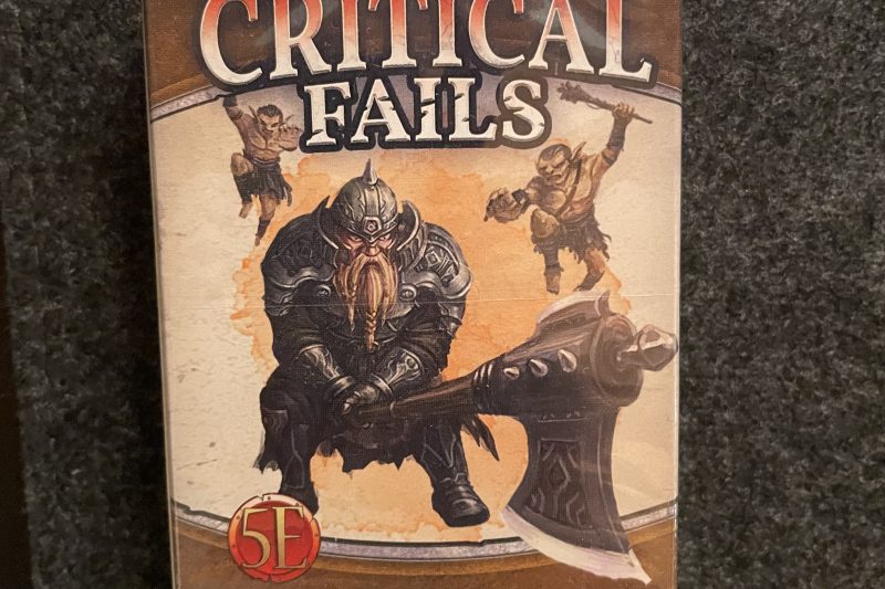 Zufallskarten – Critical Fails